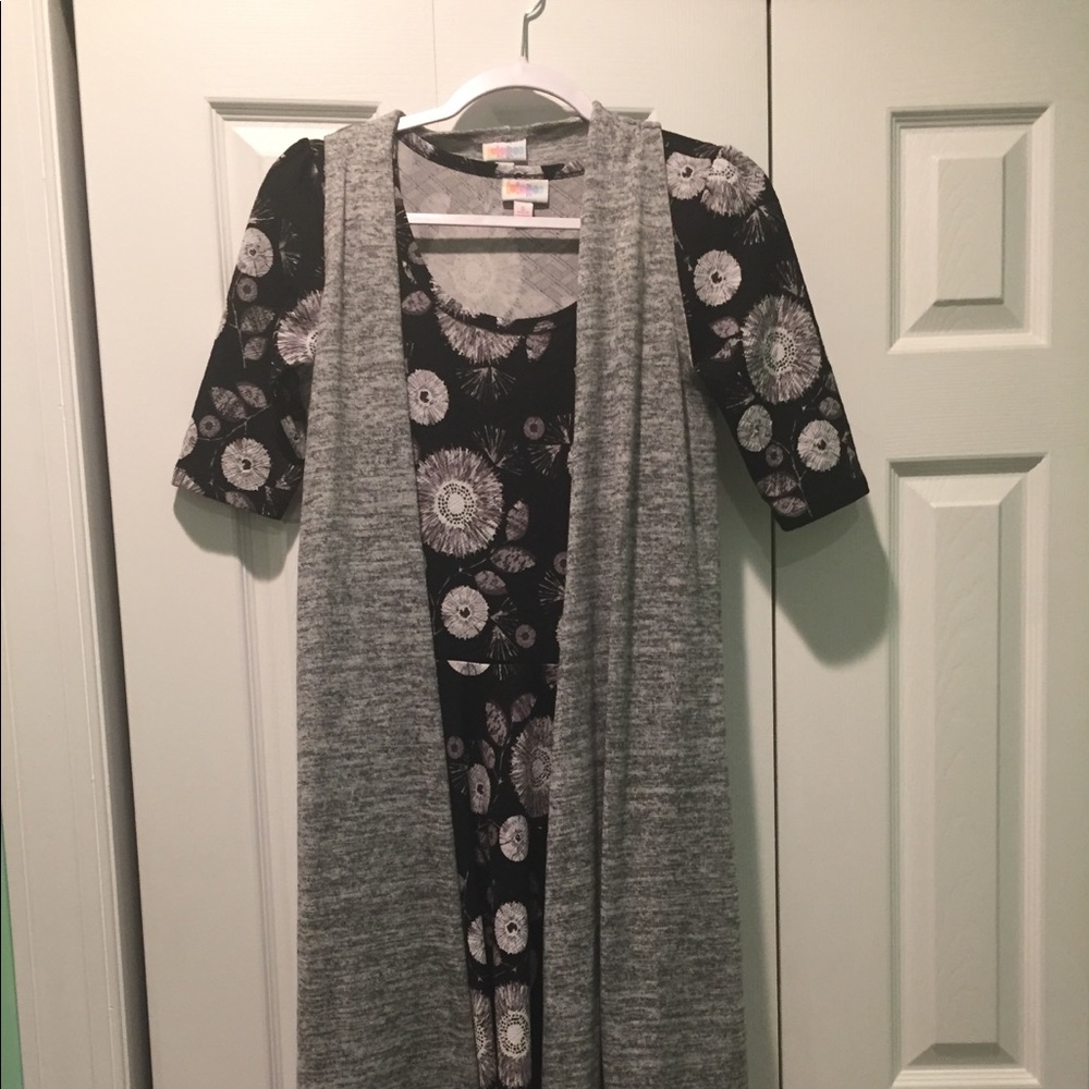 Lularoe Joy & Nicole Outfit EUC